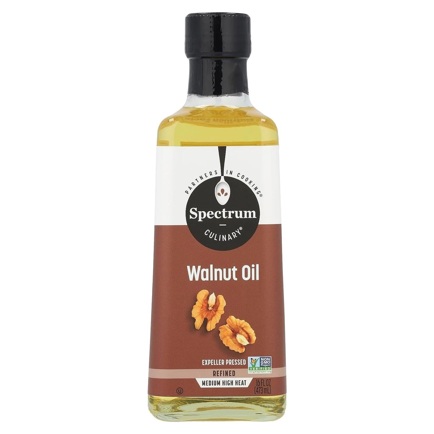 Aceite de Nuez Spectrum Culinary 473 ml Prensado en Frío