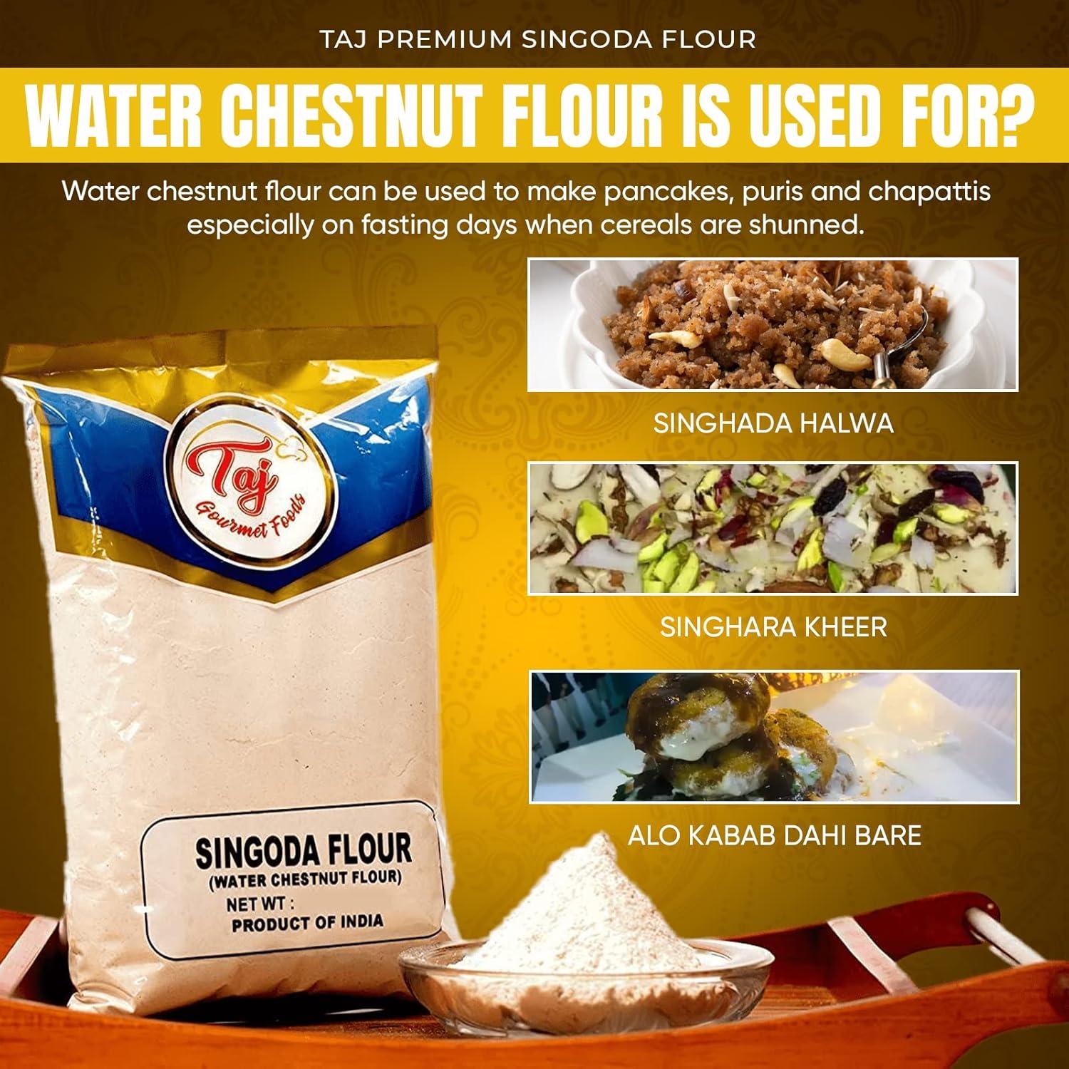 Harina Premium TAJ de Castaña de Agua 1.81 kg Sin Gluten