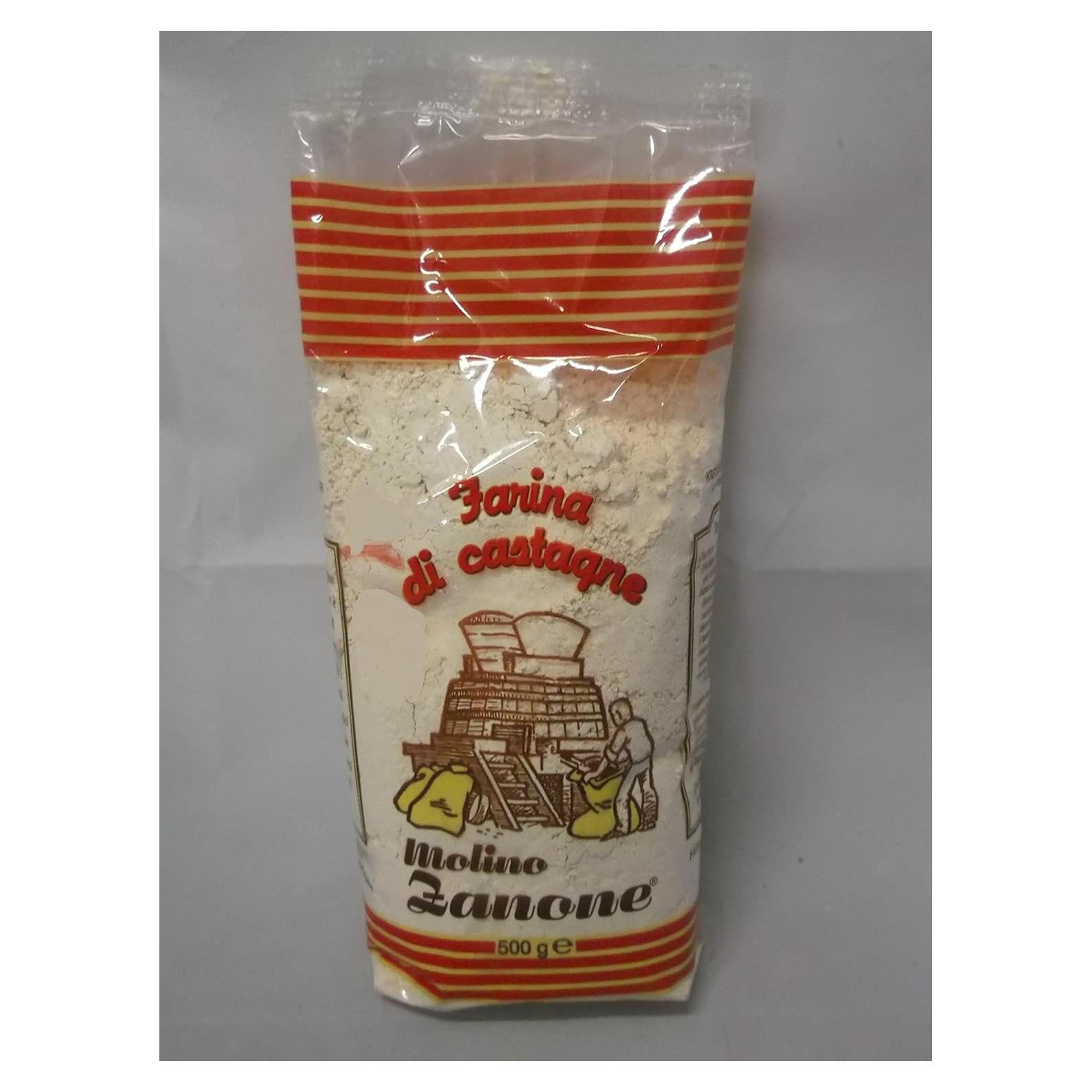 Molino Zanone Harina de Castañas 484g - Farina Dolce