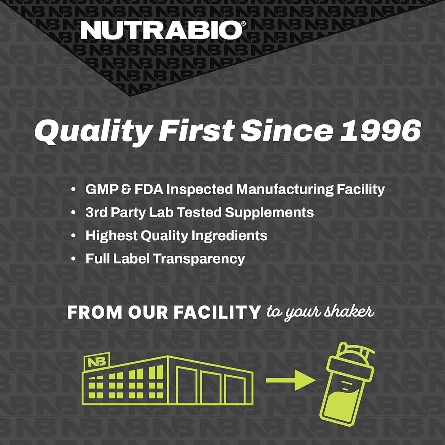 Proteína de Suero NutraBio Classic Whey 0.91 kg Sabor Pistacho