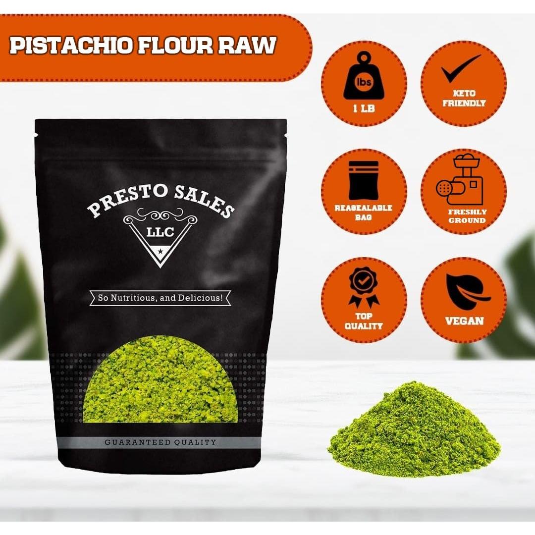 Harina de Pistacho Verde California 450g - Presto Sales LLC