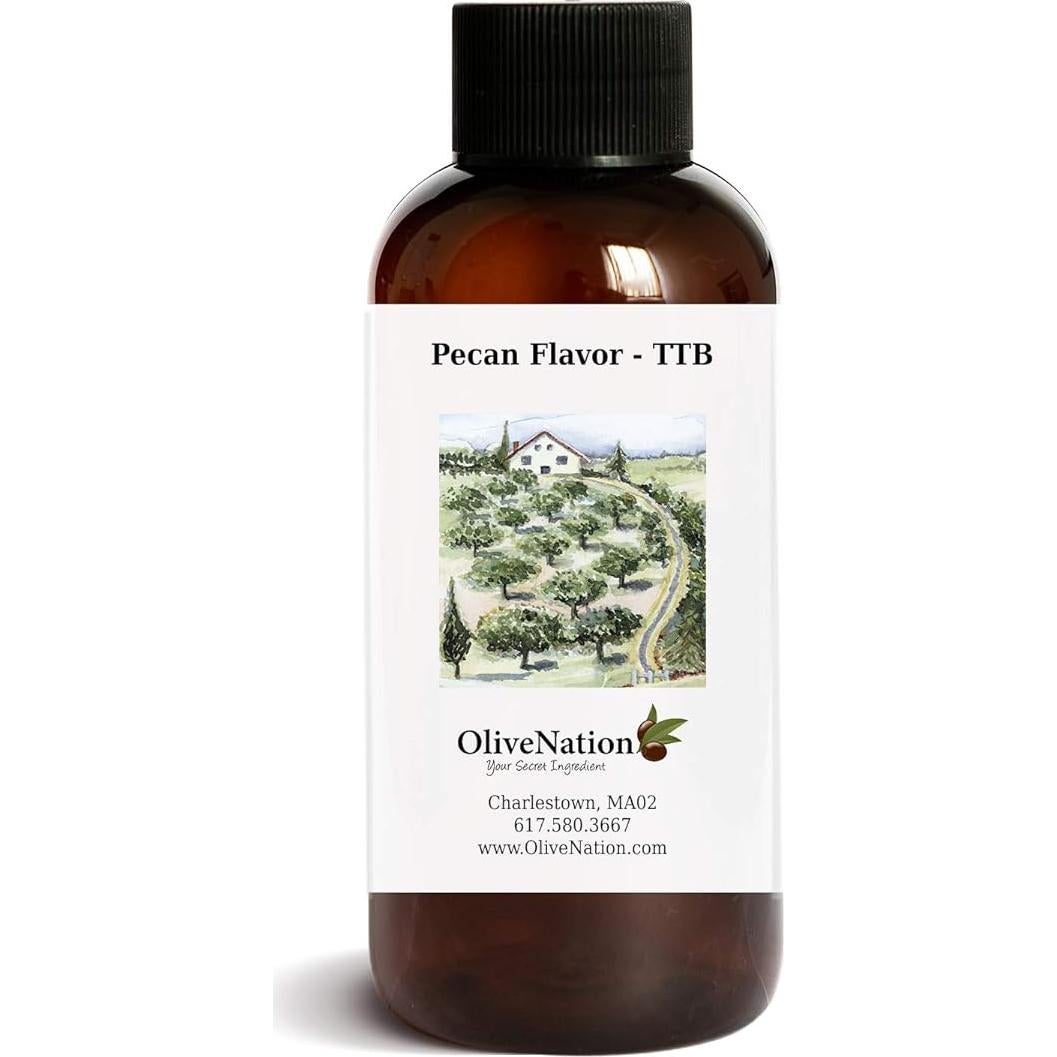 Sabor a Nuez de Pecana OliveNation 453g - Sin Gluten, Sin Azúcar