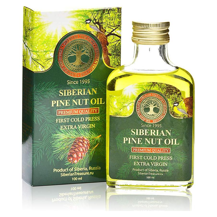 Aceite de Piñón Siberiano 100 ml Extra Virgen Primera Prensada