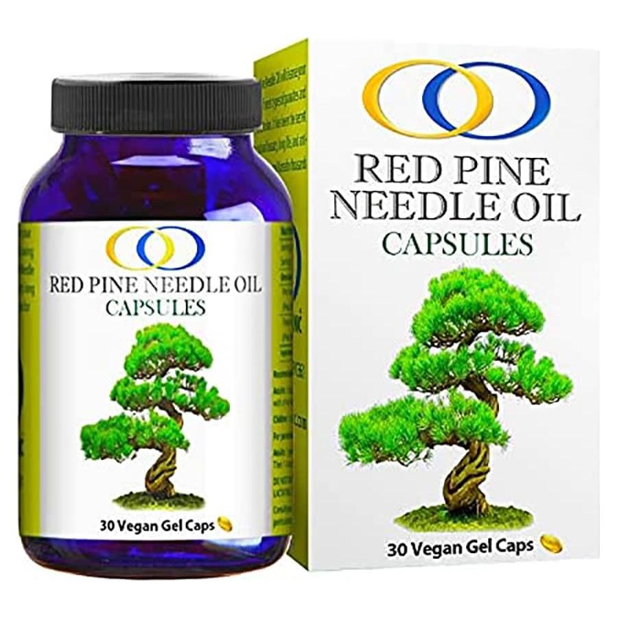 Cápsulas Veganas de Aceite de Aguja de Pino Rojo 30 Unidades