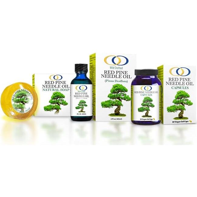 Aceite de Aguja de Pino Rojo Orgánico Optimally 60ml - Soporte Inmunológico