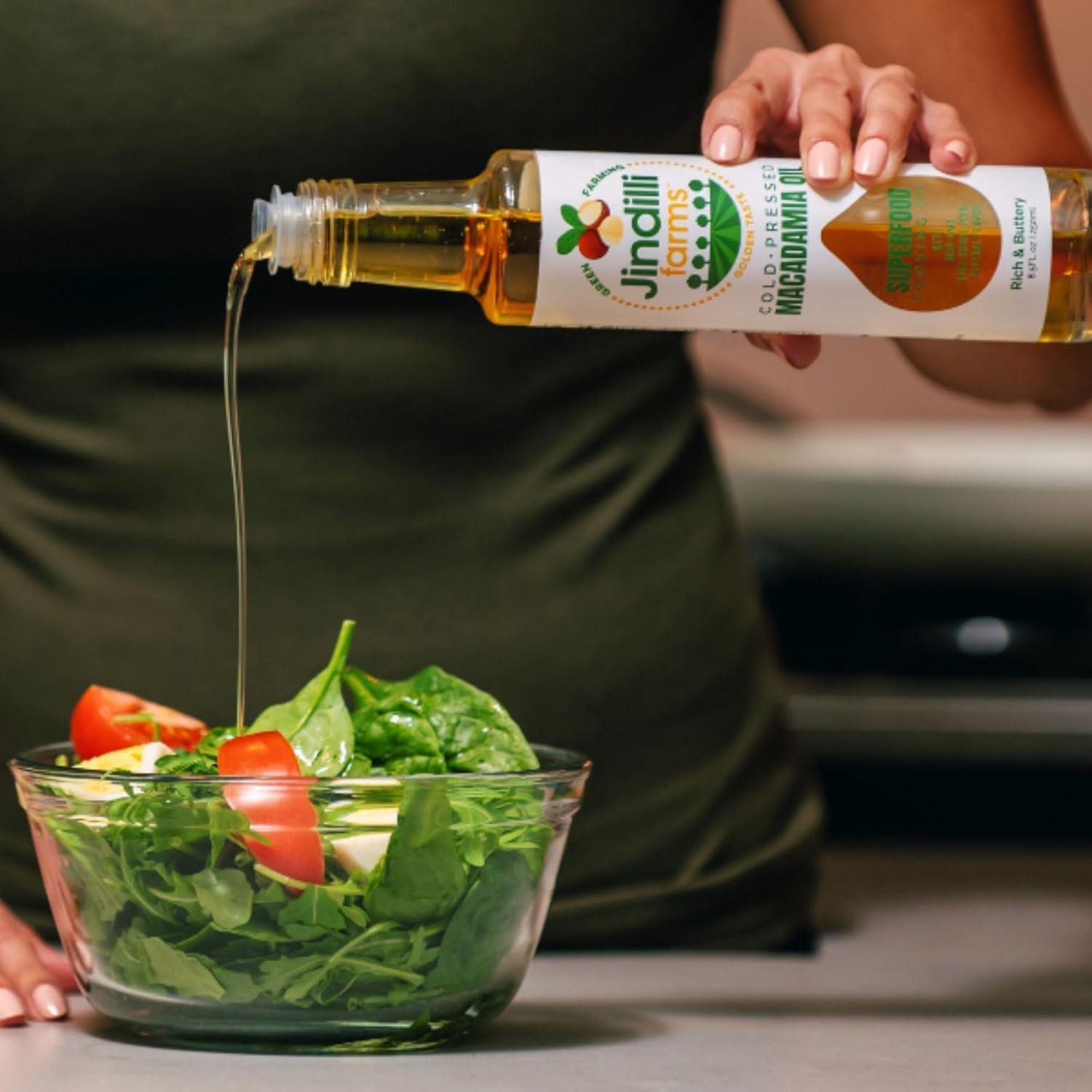 Aceite de Cocina de Macadamia Jindilli 250 ml Prensado en Frío
