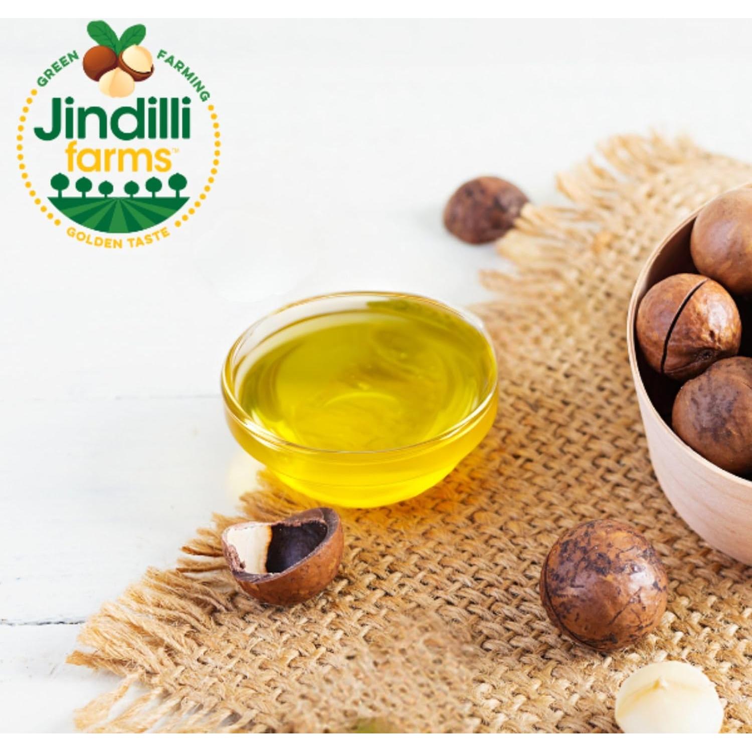 Aceite de Cocina de Macadamia Jindilli 250 ml Prensado en Frío