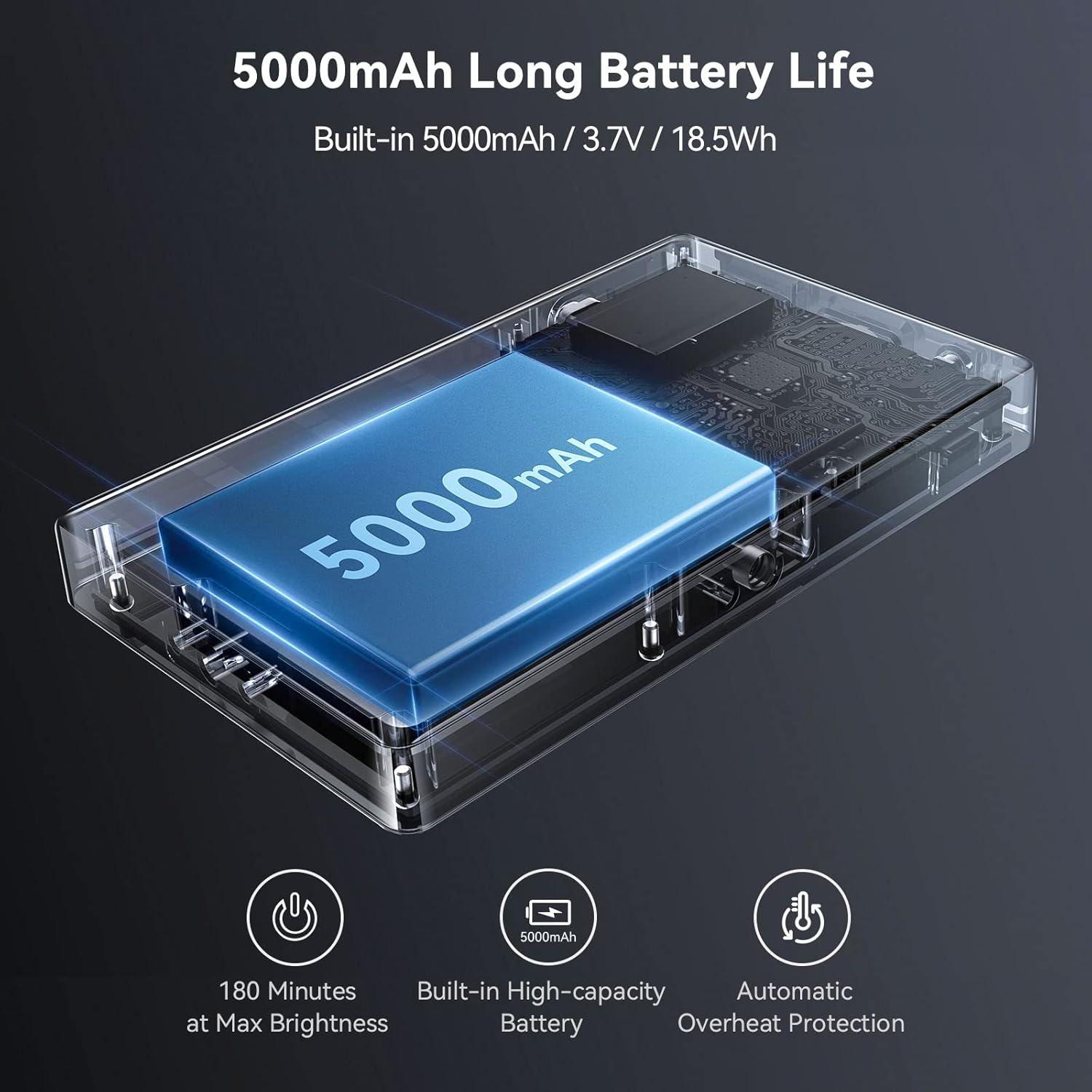 Luz de Video RGB SmallRig RM120 5000mAh 180 Minutos 7W