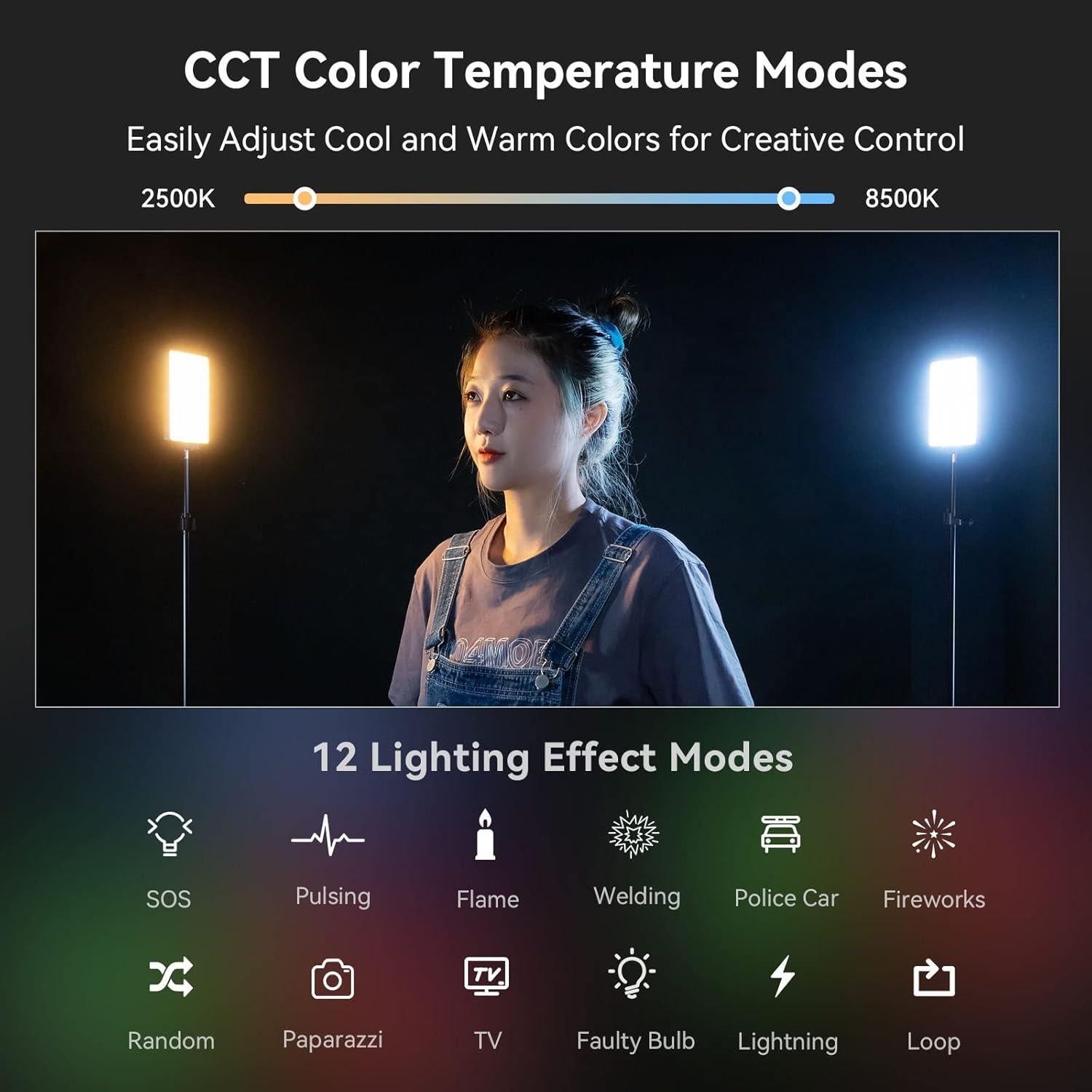 Luz de Video RGB SmallRig RM120 5000mAh 180 Minutos 7W