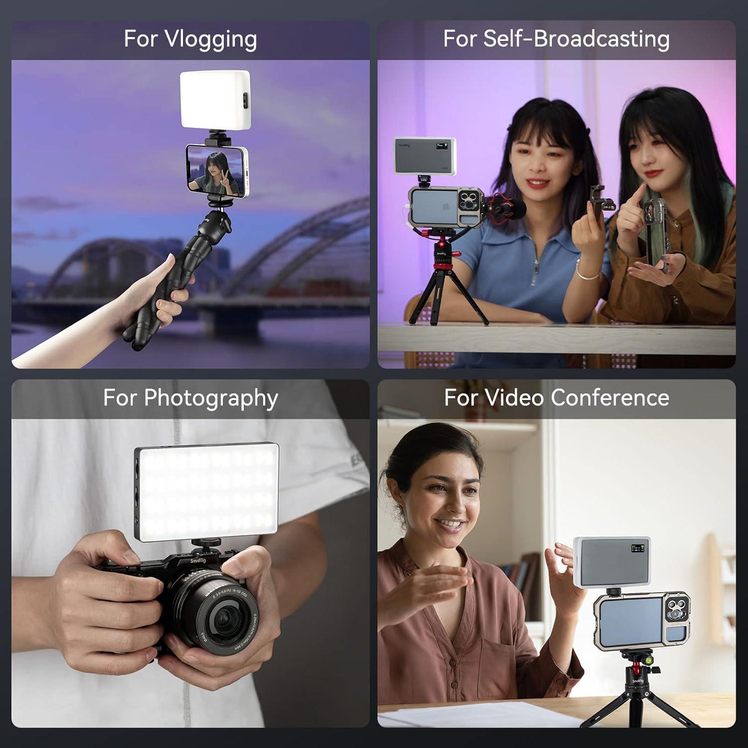 Luz de Video RGB SmallRig RM120 5000mAh 180 Minutos 7W