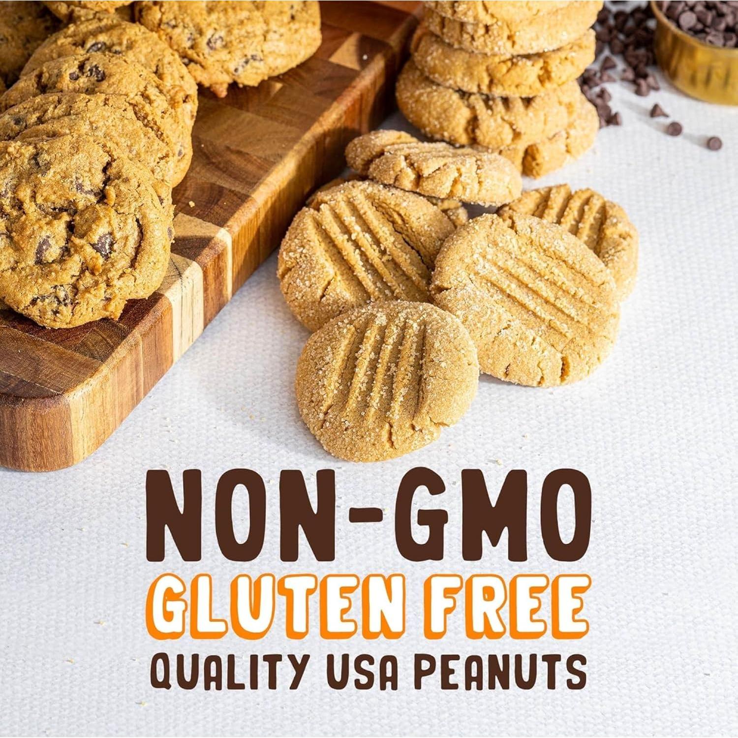 Harina de Cacahuate PBfit 680g - Sin Gluten, 11g Proteína