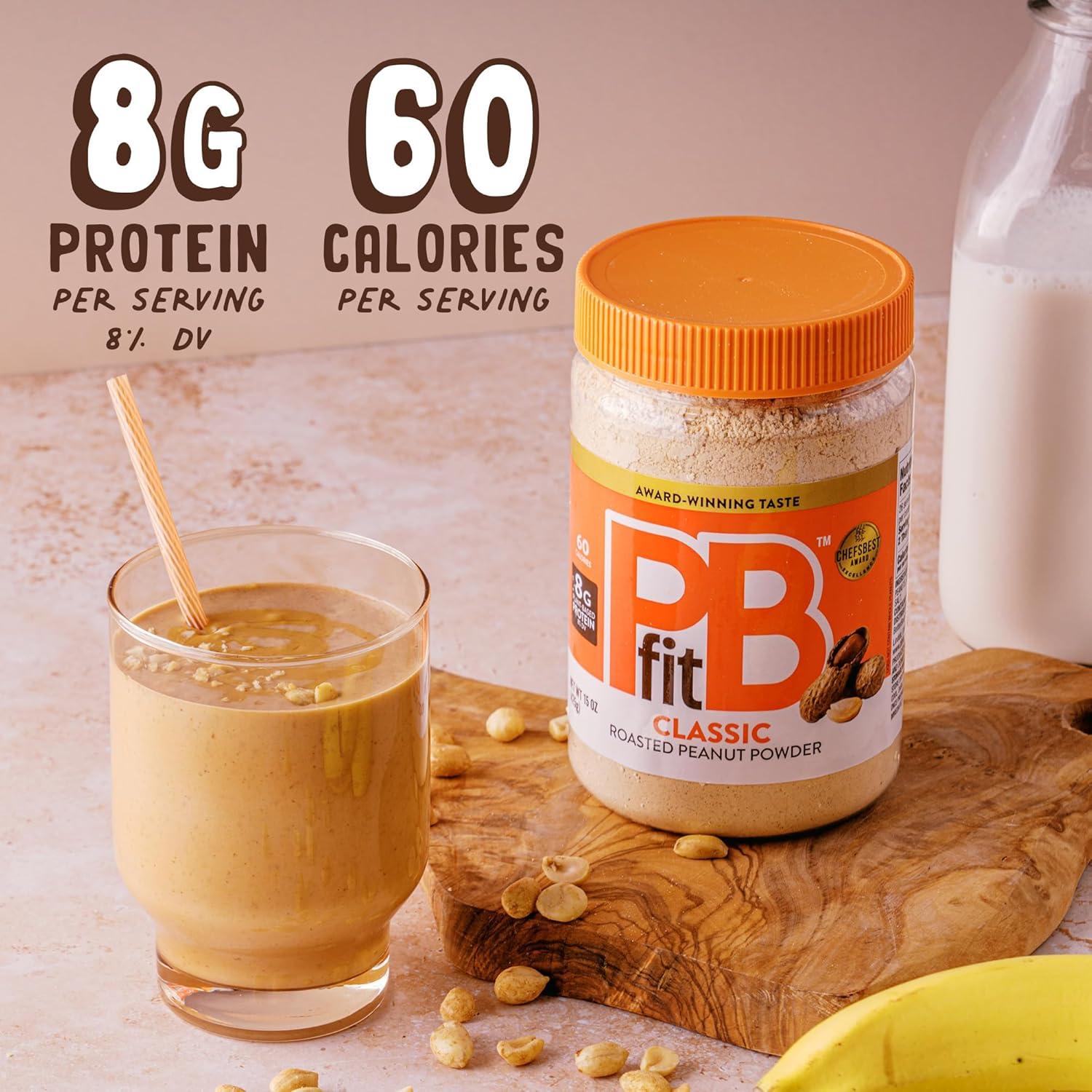 PBfit Polvo de Mantequilla de Maní Clásico 425g - Bajo en Grasa