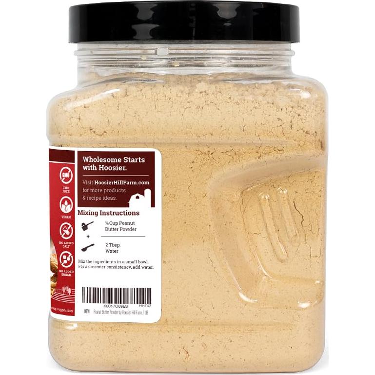 Polvo de Mantequilla de Cacahuate Hoosier Hill Farm 453g