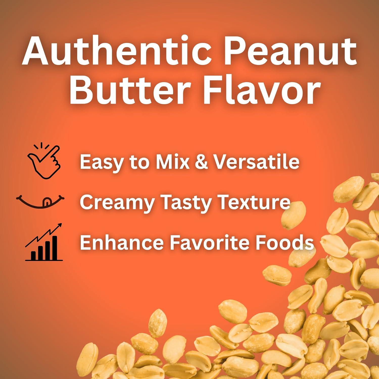 HMR Polvo de Mantequilla de Maní 190.5g | Bajo en Calorías