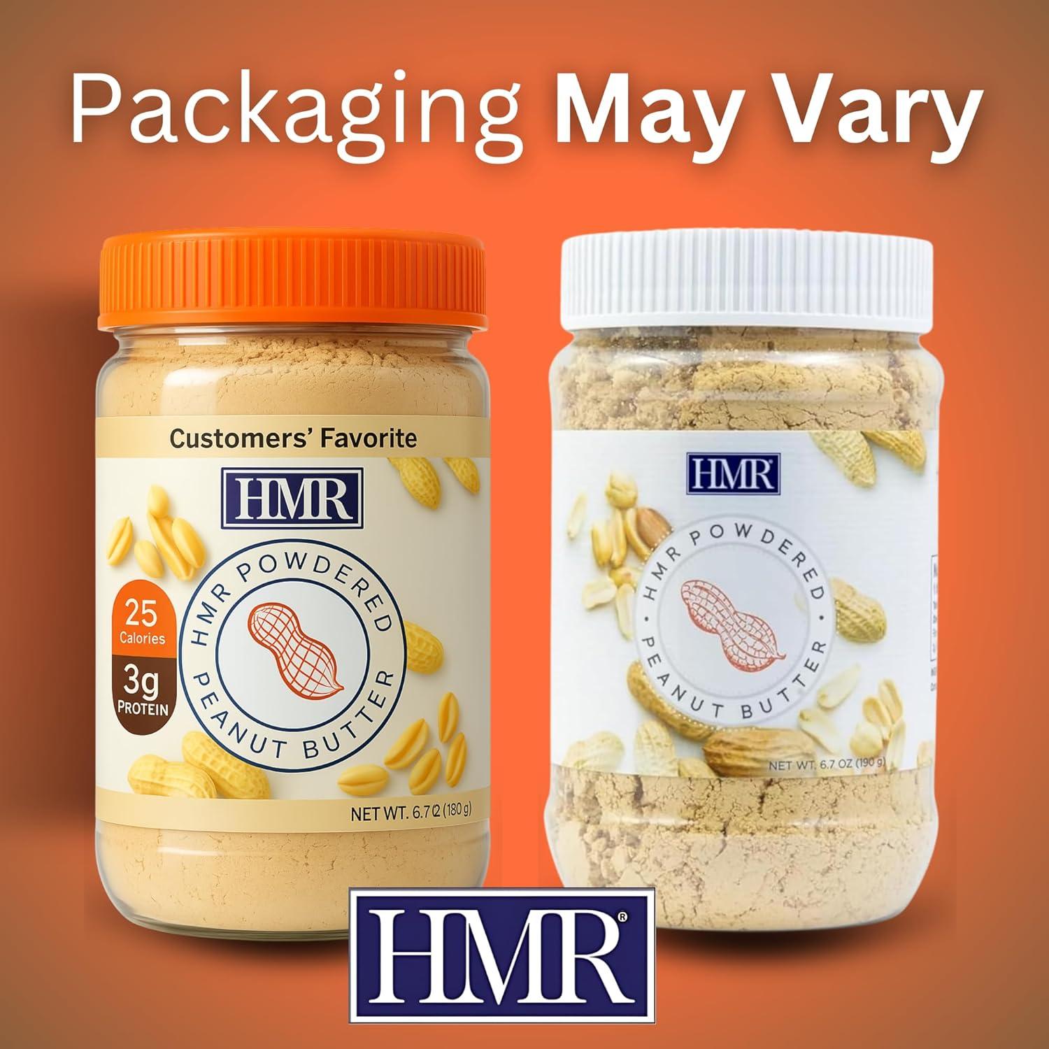 HMR Polvo de Mantequilla de Maní 190.5g | Bajo en Calorías