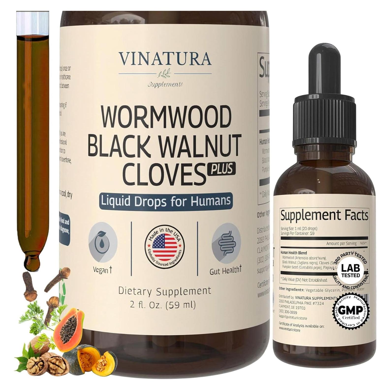 Suplemento Líquido Ajenjo Nogal Negro Vinatura 59 ml