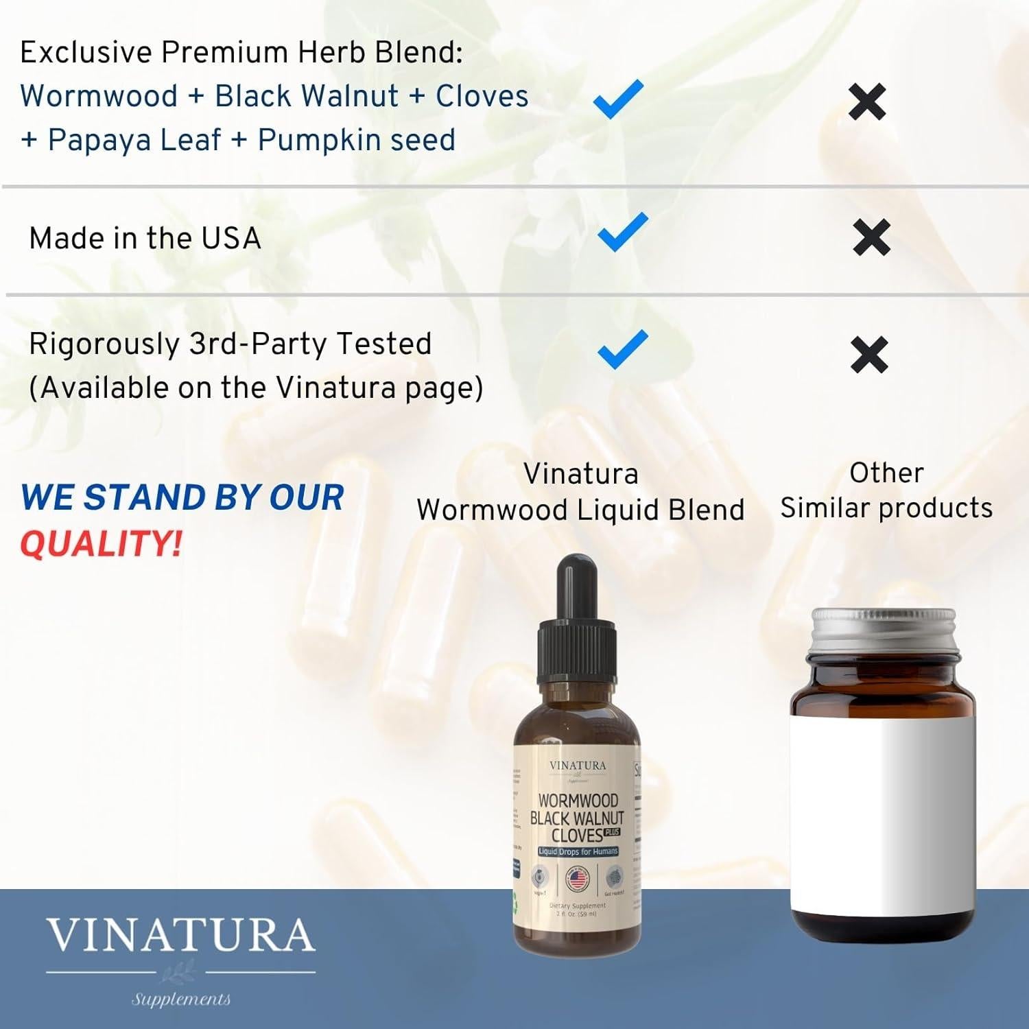 Suplemento Líquido Ajenjo Nogal Negro Vinatura 59 ml