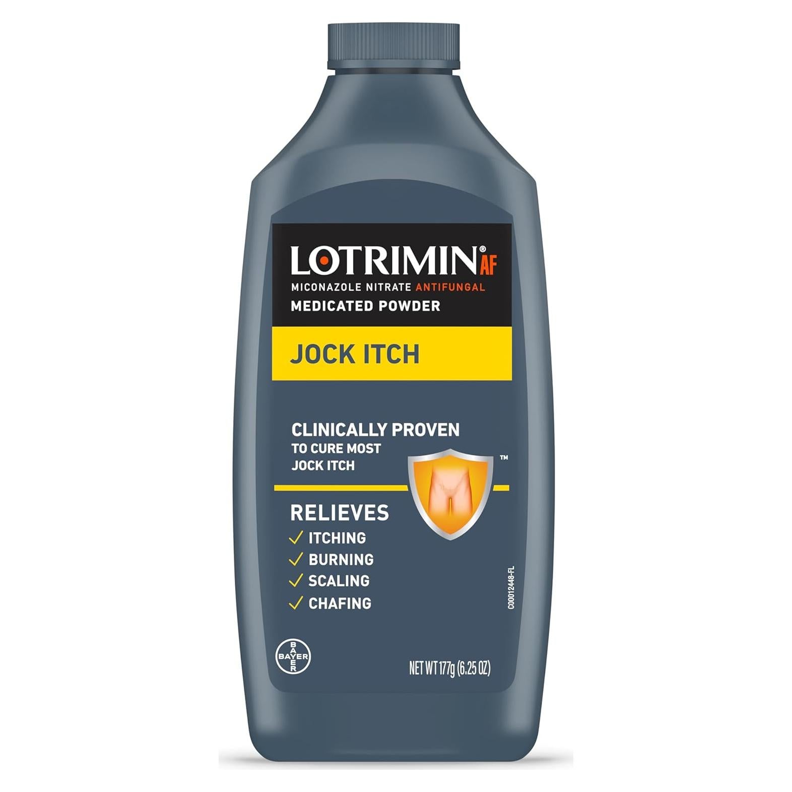 Polvo Antifúngico Lotrimin 177 g para Picazón de Ingle