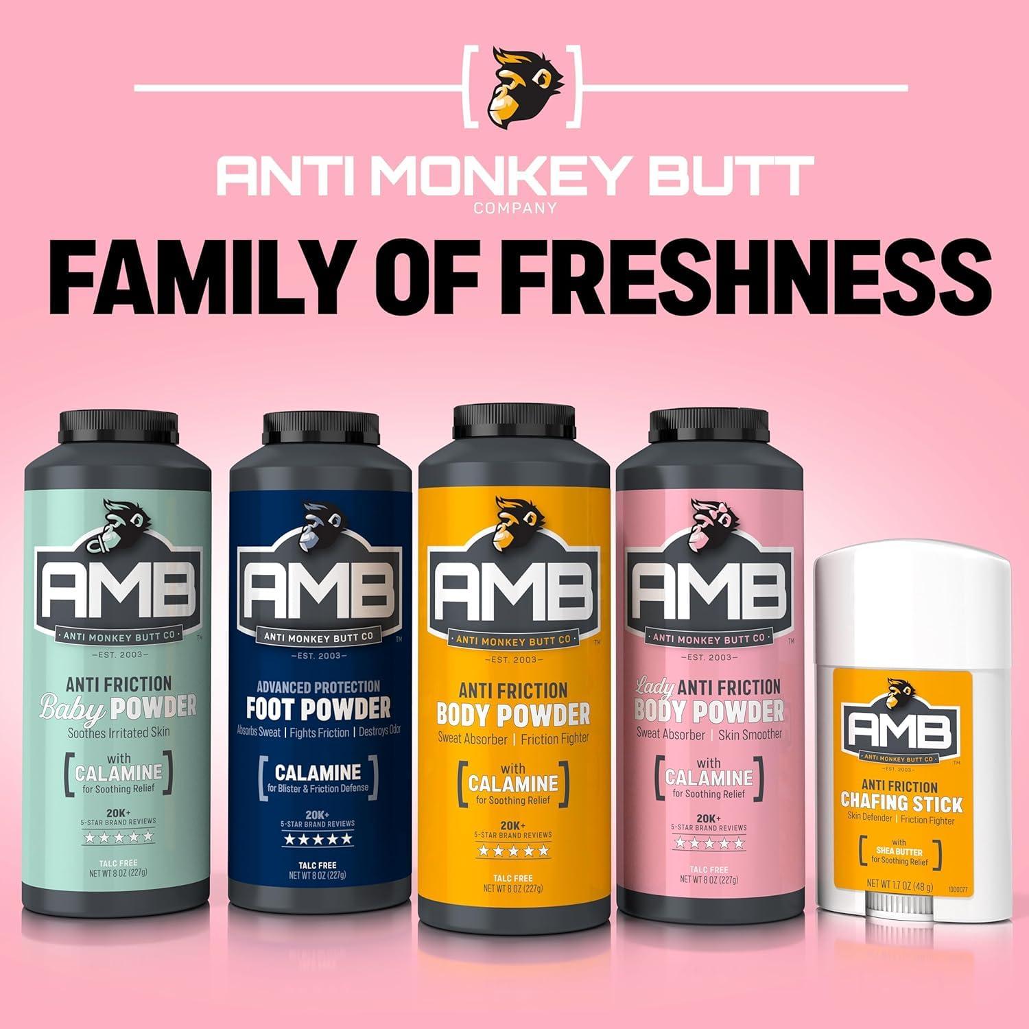 Polvo Corporal Anti Monkey Butt Lady - Sin Talco 226.8 g