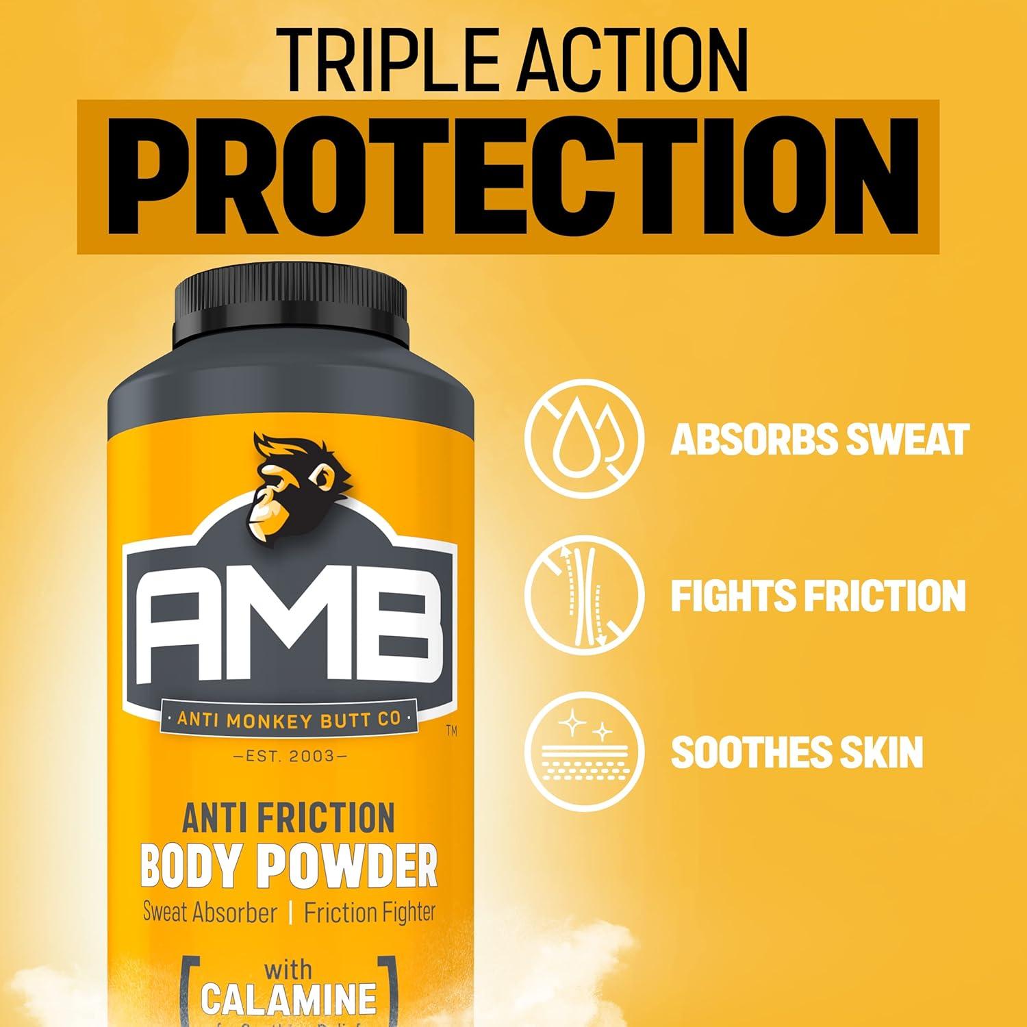 Polvo Corporal Anti Monkey Butt 226.8 g - Alivio Rozaduras y Sudor