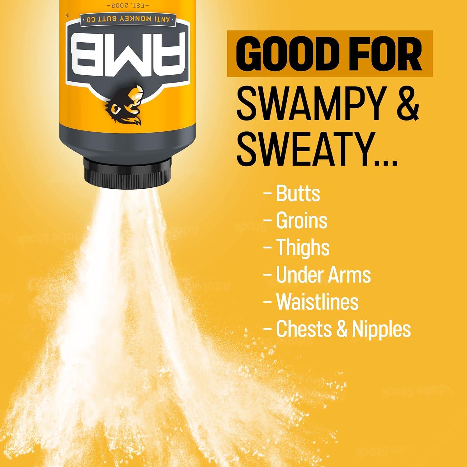 Polvo Corporal Anti Monkey Butt 226.8 g - Alivio Rozaduras y Sudor