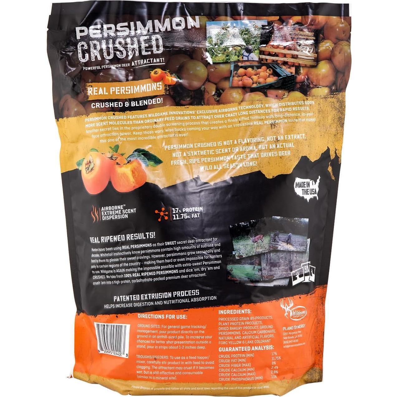 Atractante para Ciervos Wildgame Innovations 2.27 kg - Persimón Triturado