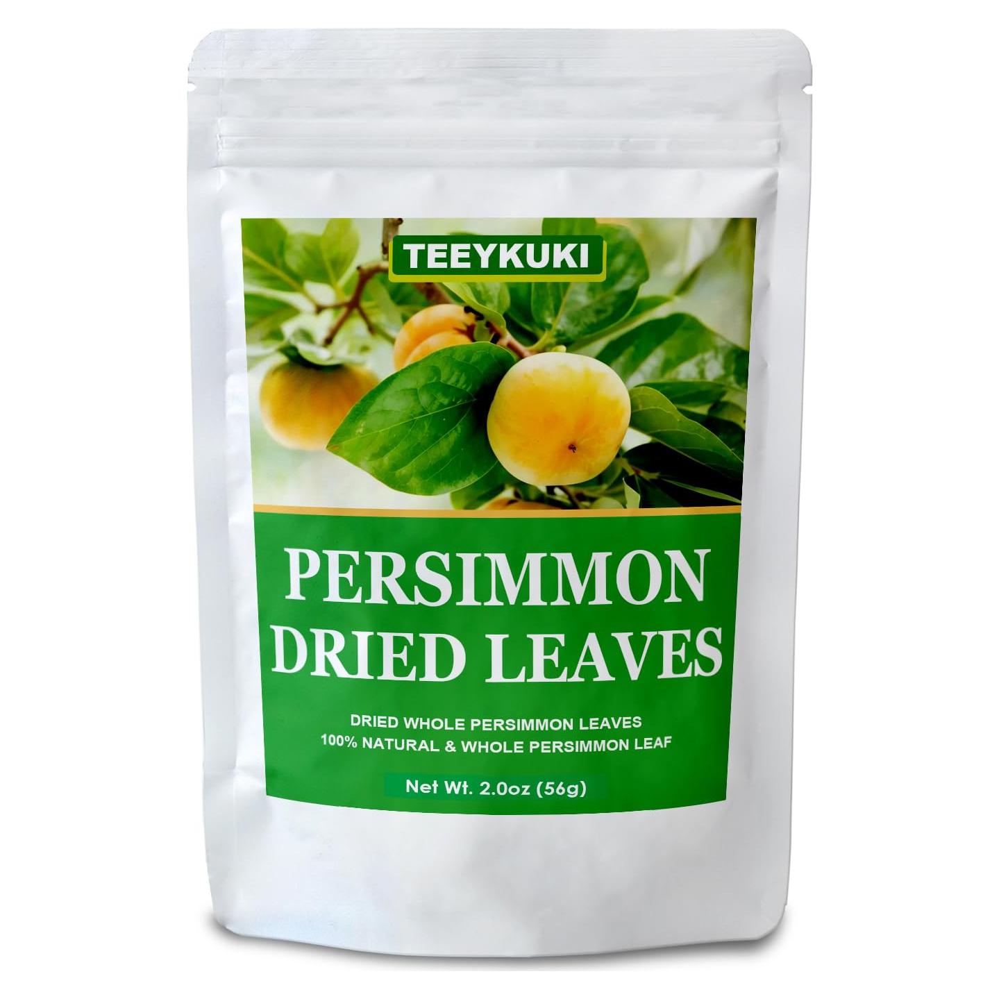 Hojas de Caqui Secas Premium TEEYKUKI 56g - Té Natural