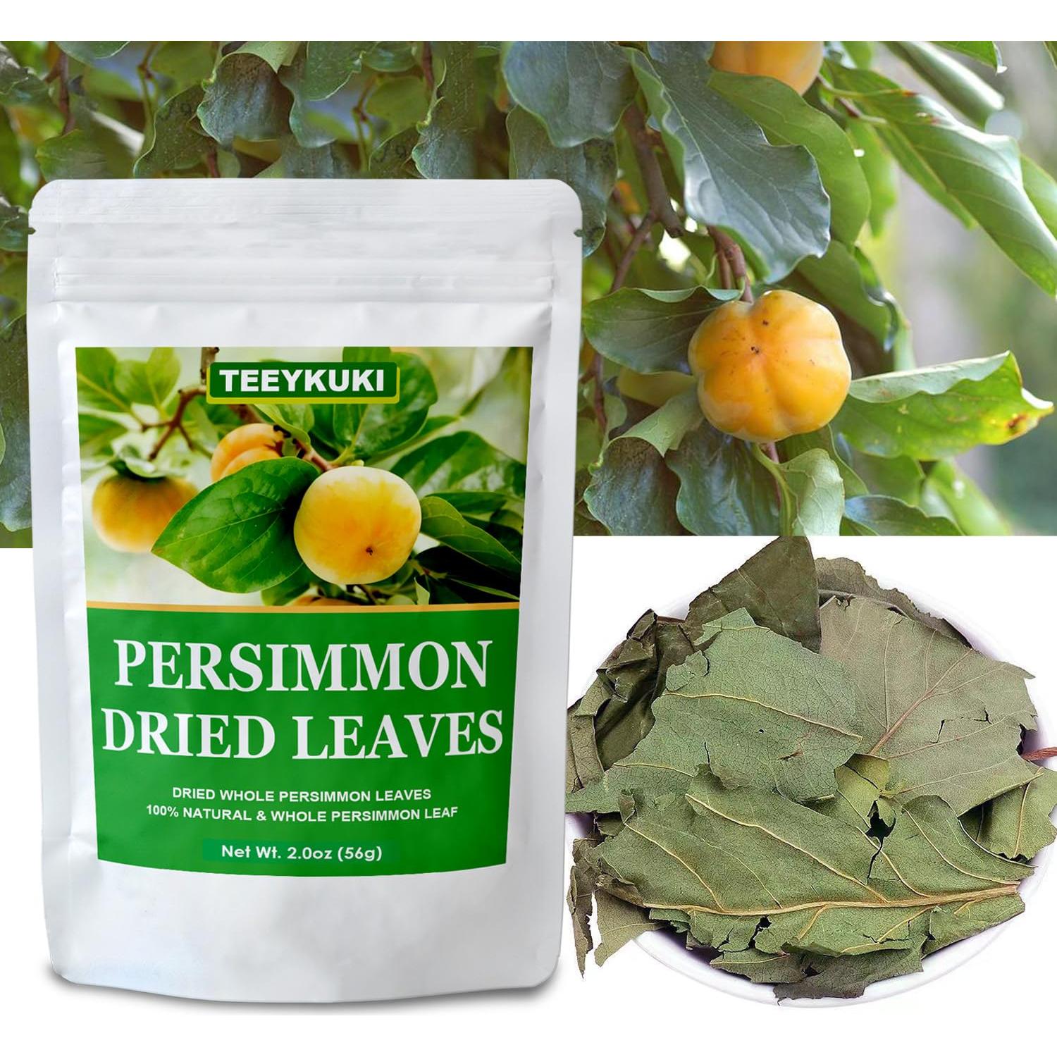 Hojas de Caqui Secas Premium TEEYKUKI 56g - Té Natural