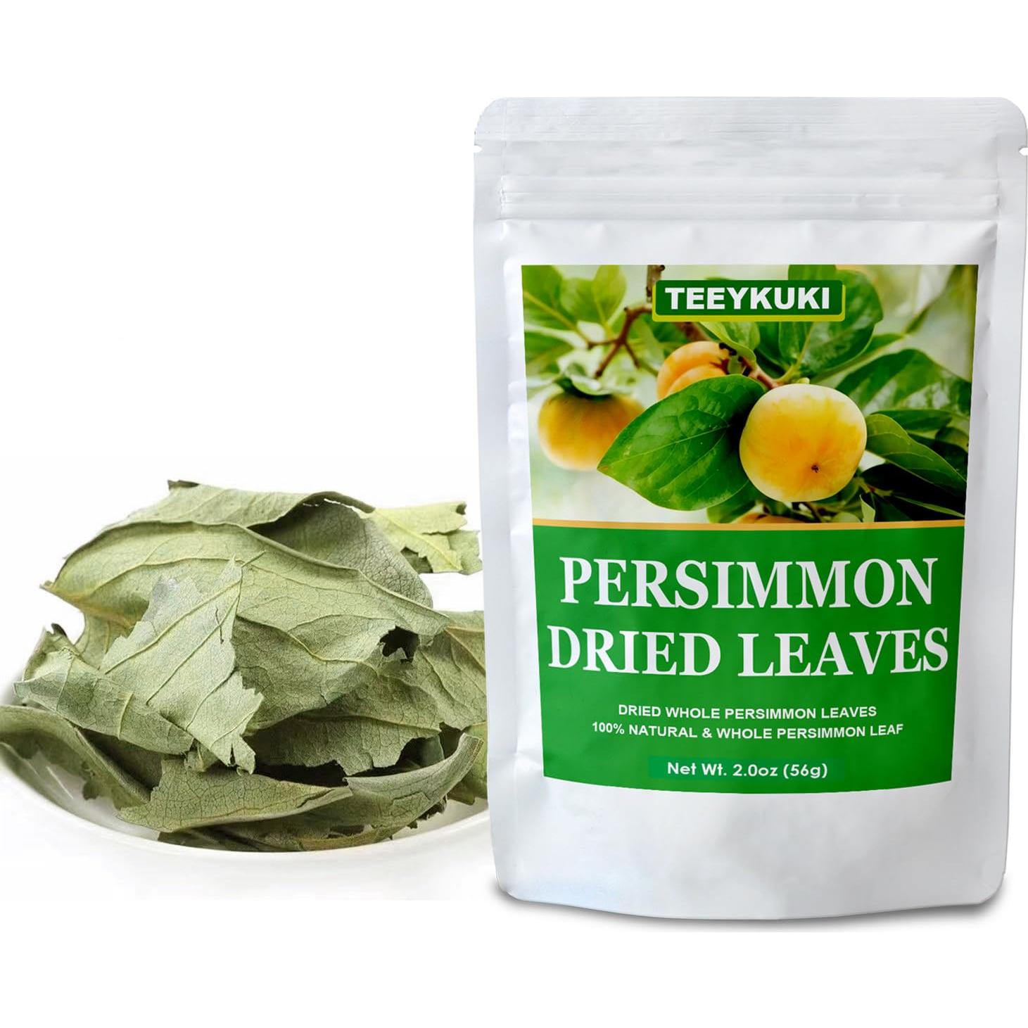 Hojas de Caqui Secas Premium TEEYKUKI 56g - Té Natural
