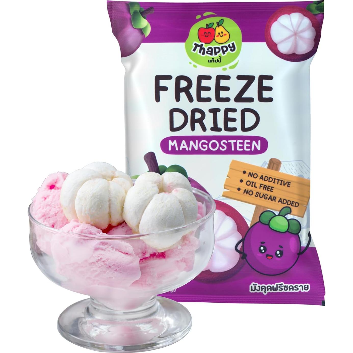 Mangosteen deshidratado Thappy - 100% puro, sin aditivos, 90g