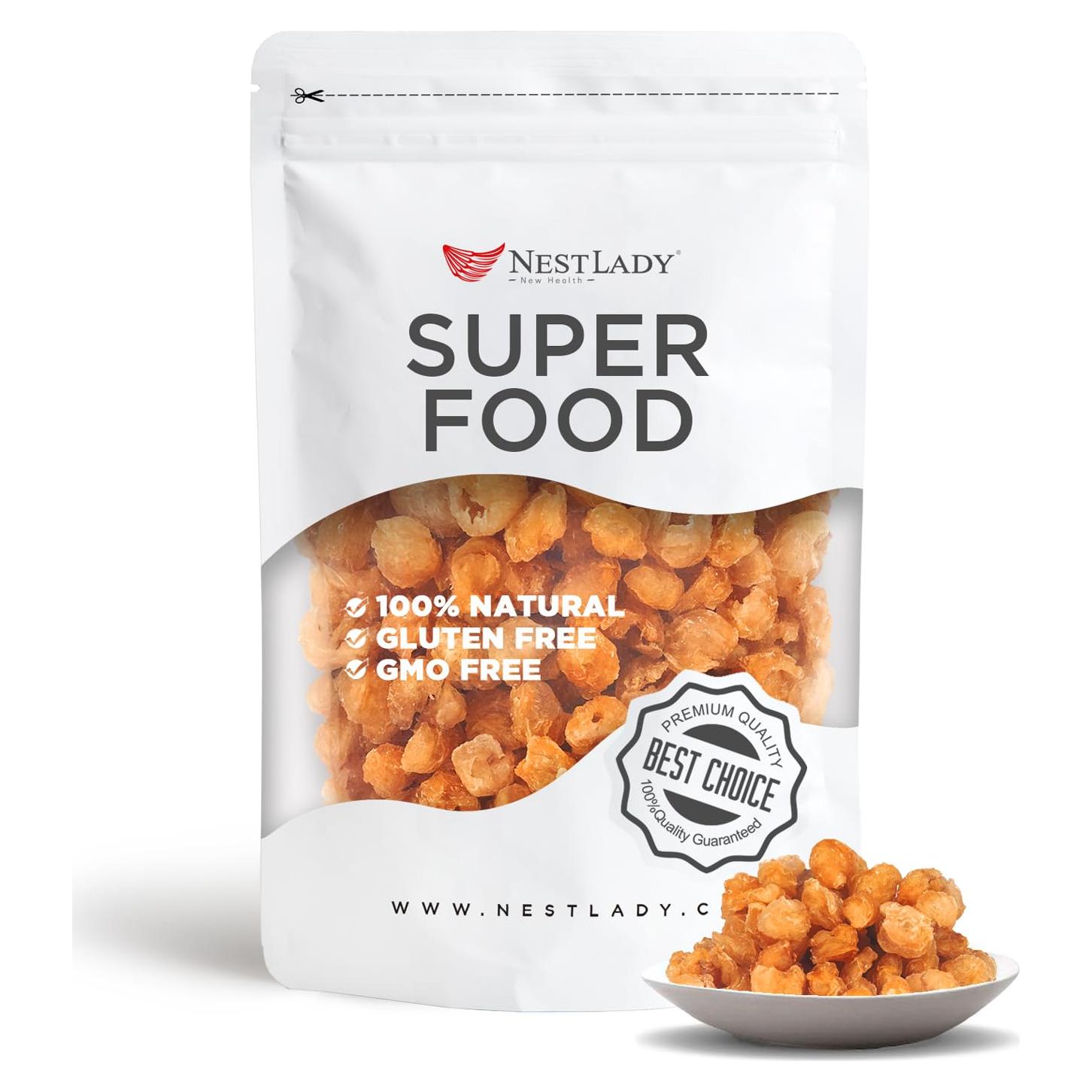 Longan Seco Natural NESTLADY 200g - Sin Azúcar Añadido