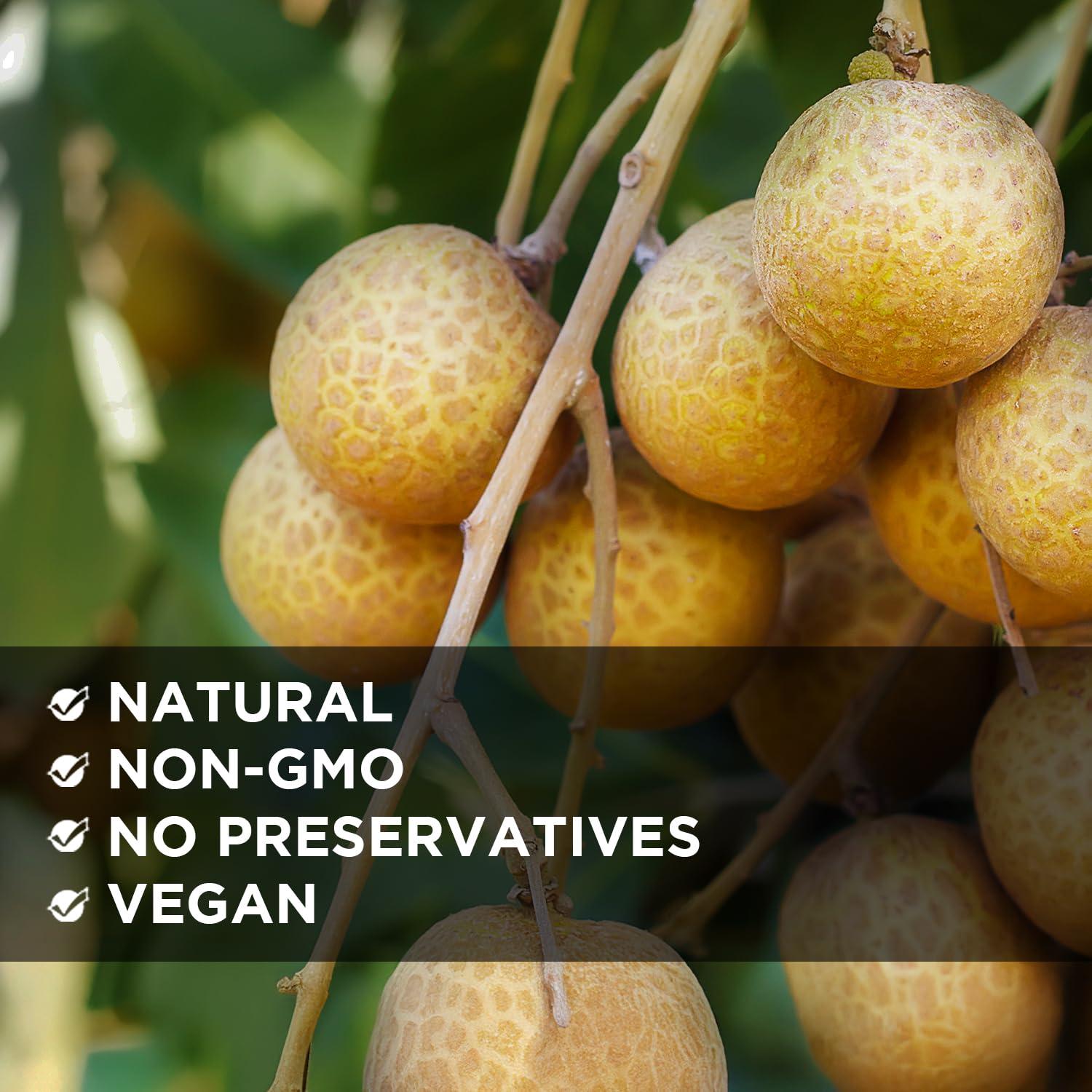 Longan Seco Natural NESTLADY 200g - Sin Azúcar Añadido