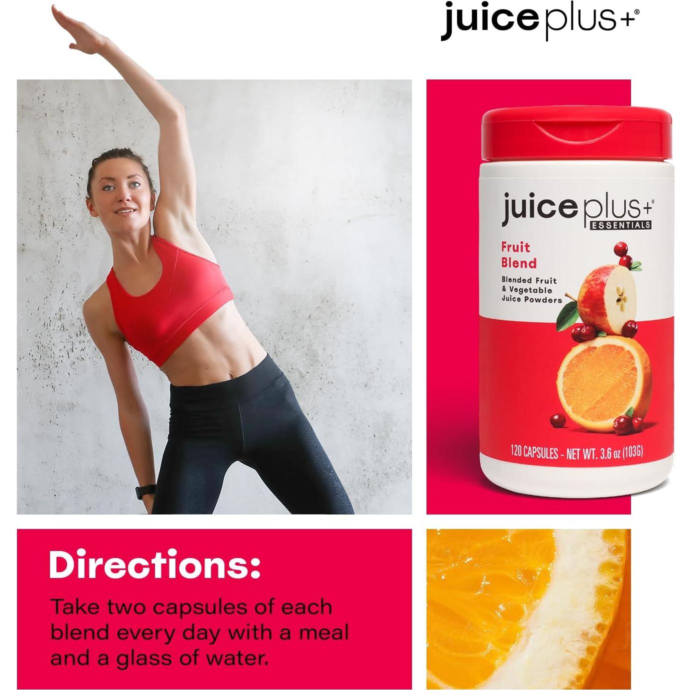 Suplemento JuicePlus+ Mezcla de Frutas 60 Porciones Vegano