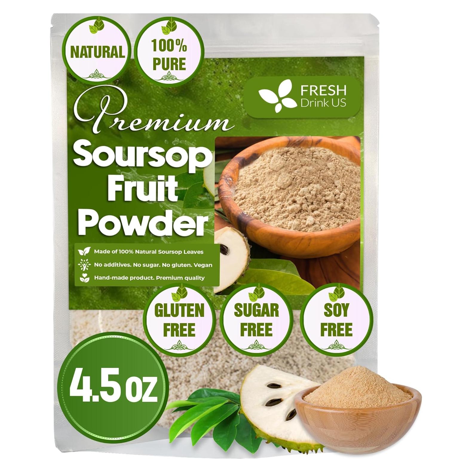 Polvo de Fruta de Graviola FreshDrinkUS 127g Sin Azúcar