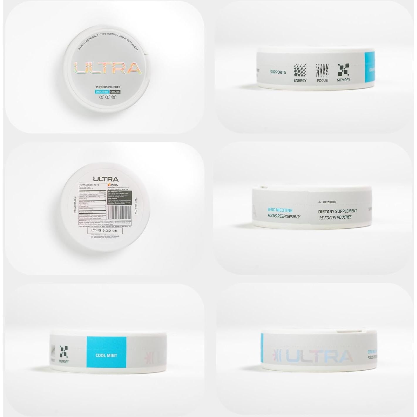 Ultra Focus Pouches House of Pouches - Paquete de Variedad 3 Unidades