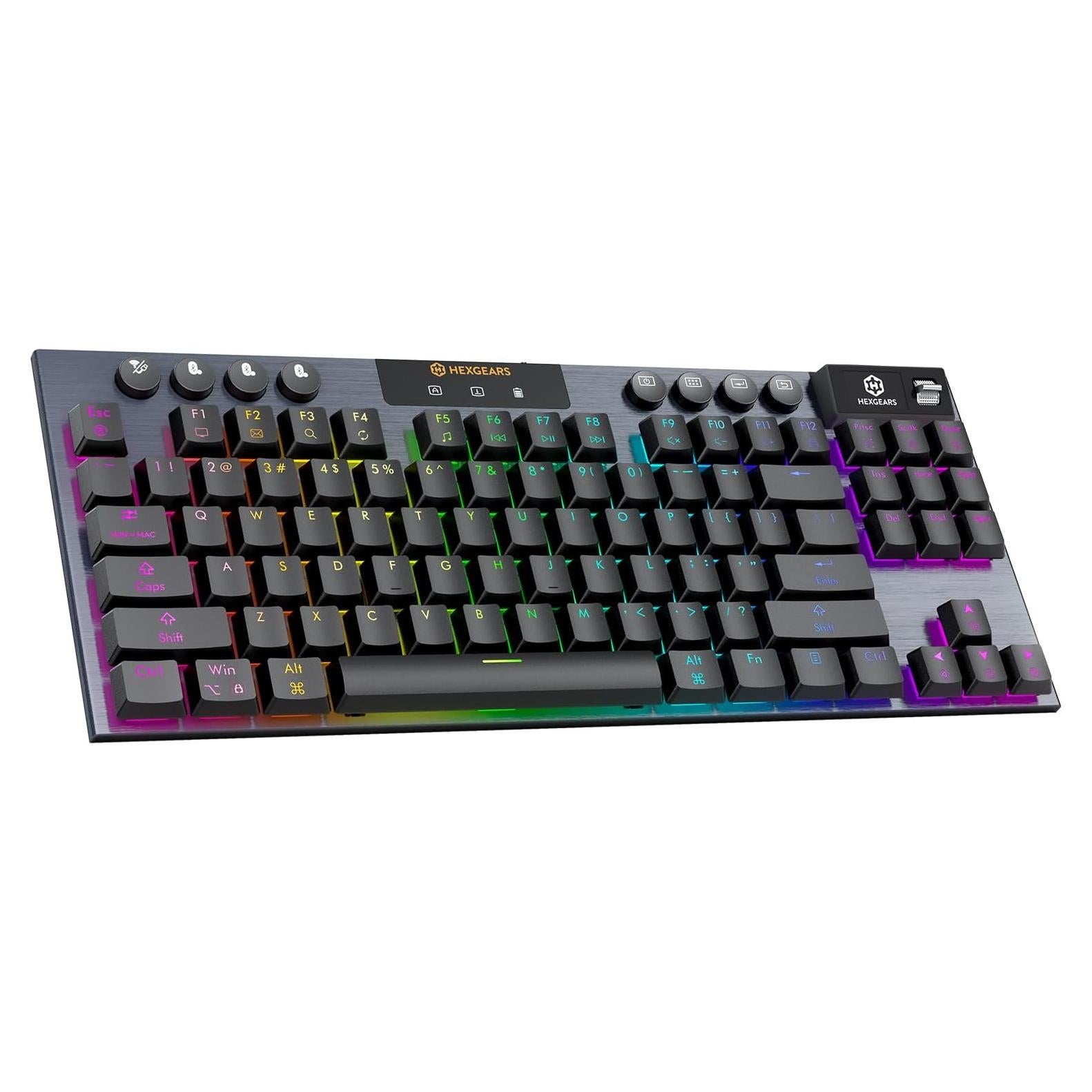 Teclado Mecánico Gaming Hexgears Immersion A3 TKL RGB