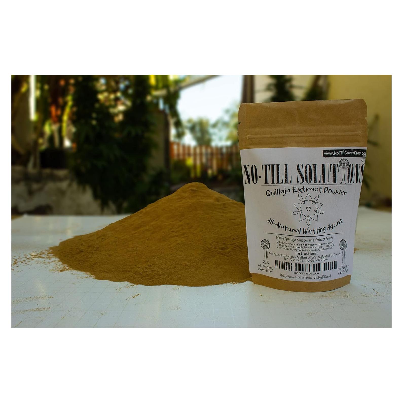 Polvo de Extracto de Quillaja Saponaria 56.7 g - Agente Húmedo Natural