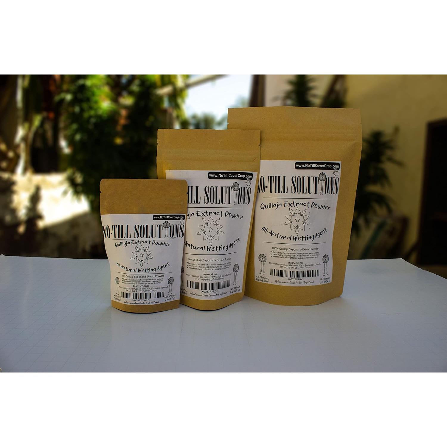 Polvo de Extracto de Quillaja Saponaria 56.7 g - Agente Húmedo Natural