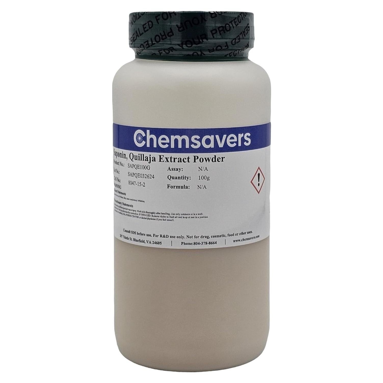 Extracto de Quillaja en Polvo 100% Chemsavers 100g