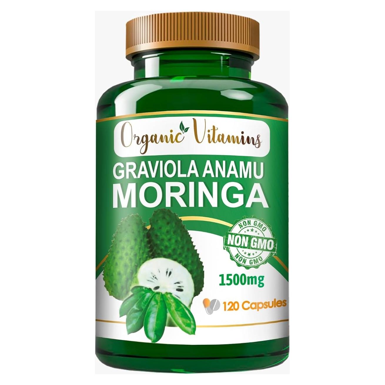 Graviola Soursop Vitamisan 120 Cápsulas Antioxidantes