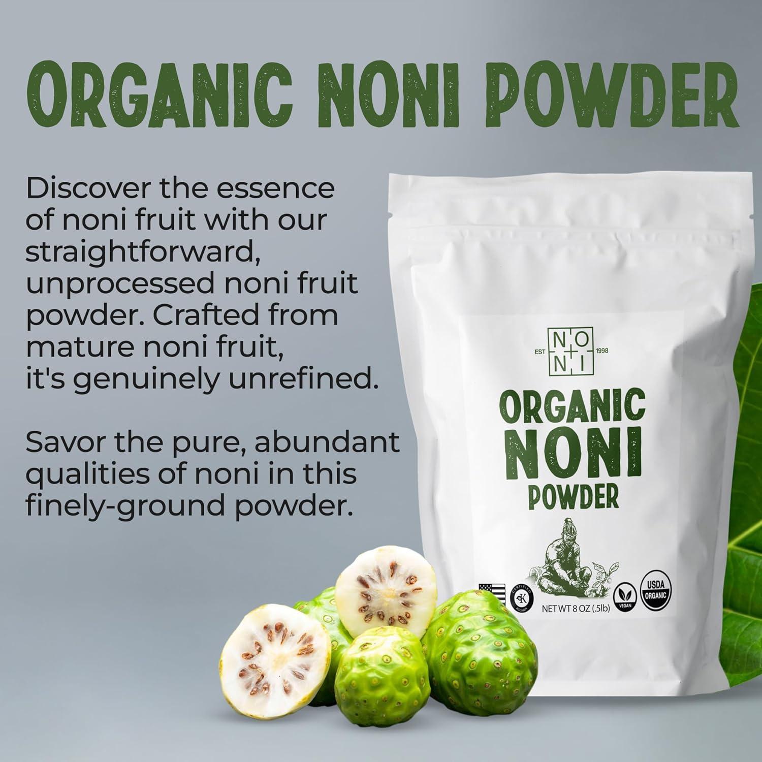 Jugo de Noni Sanador - 4 Bolsas de 240ml - Orgánico Puro