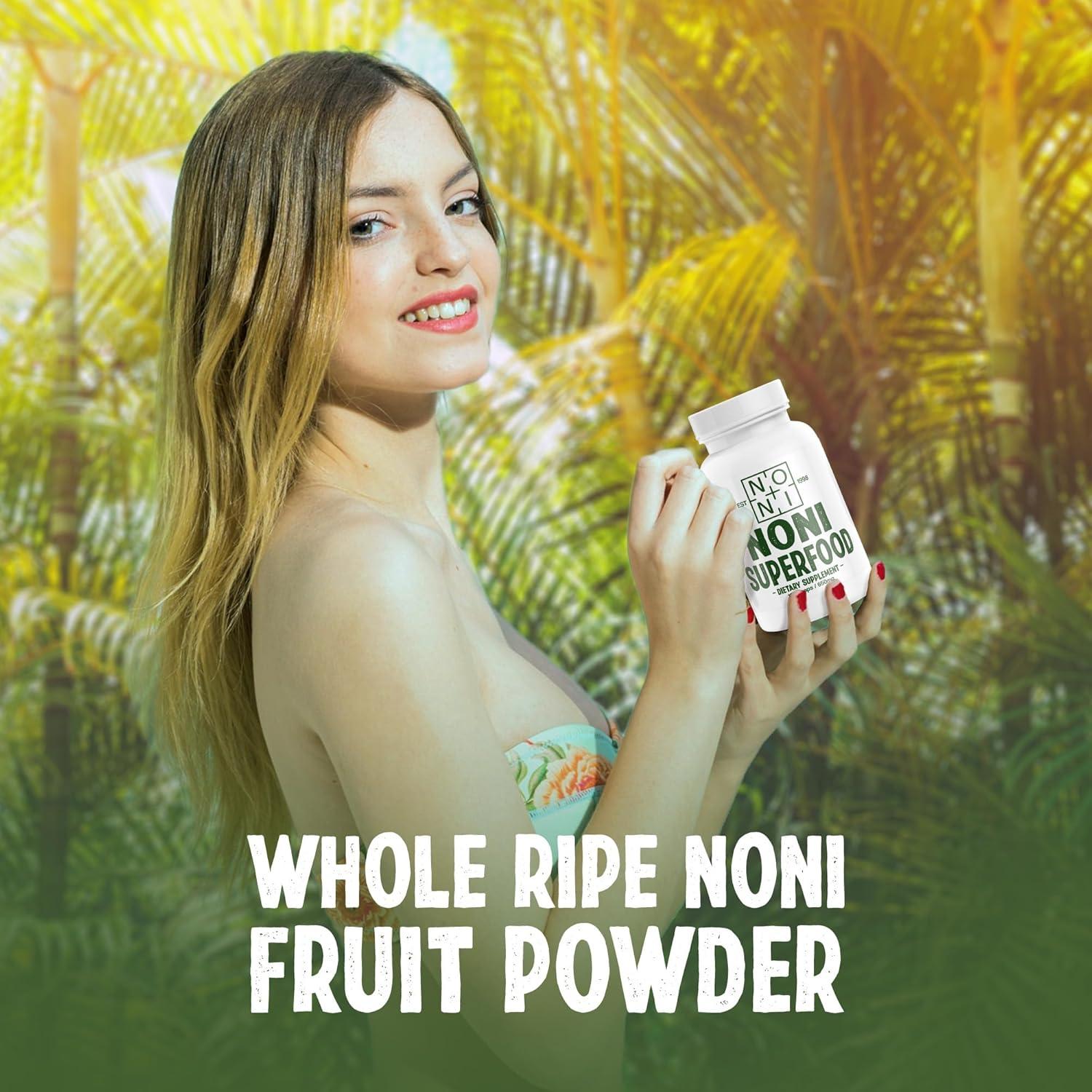 Cápsulas de Noni Sanador 100% Pura 2600mg 400ct