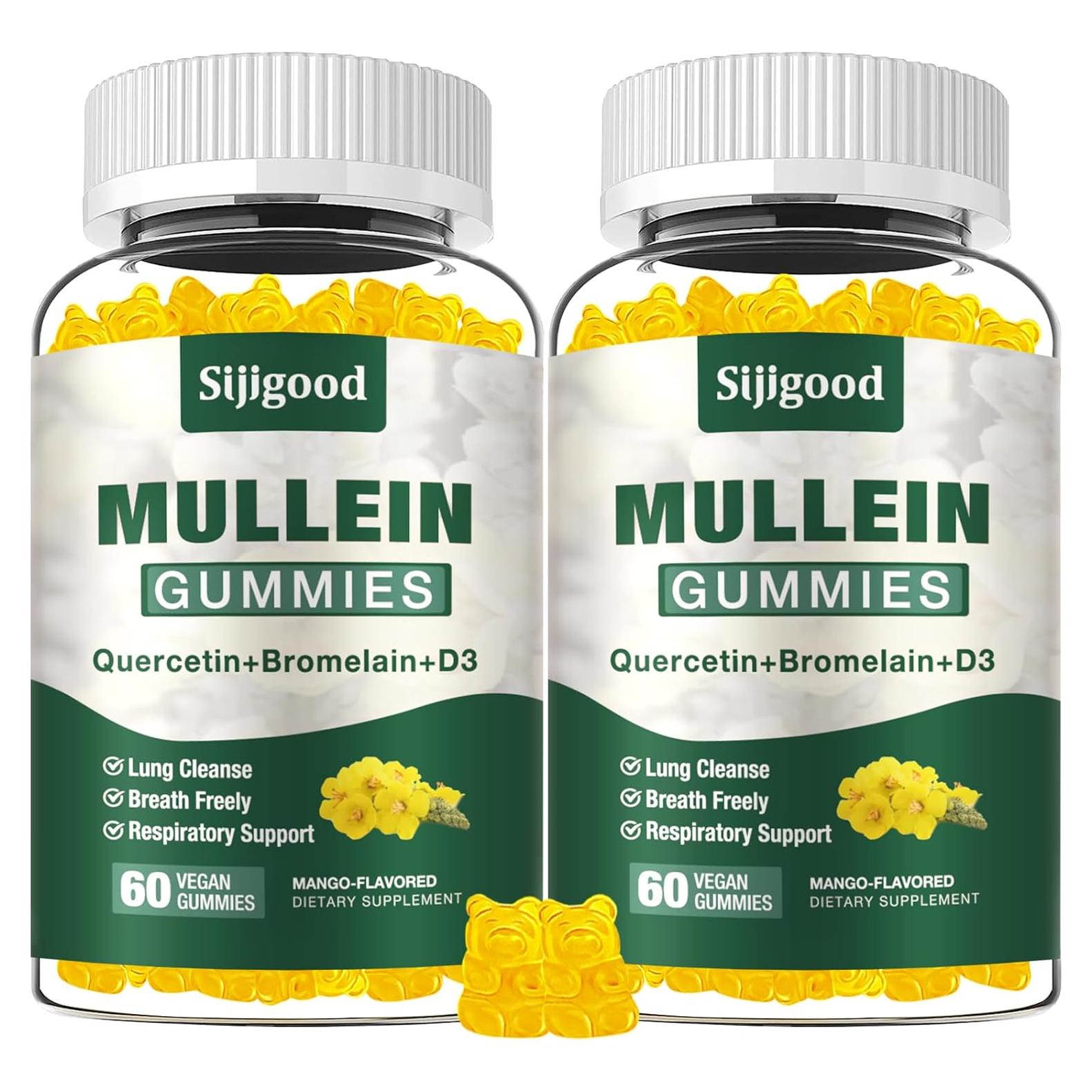 Gomitas de Mullein Sijigood 120 unidades sabor mango