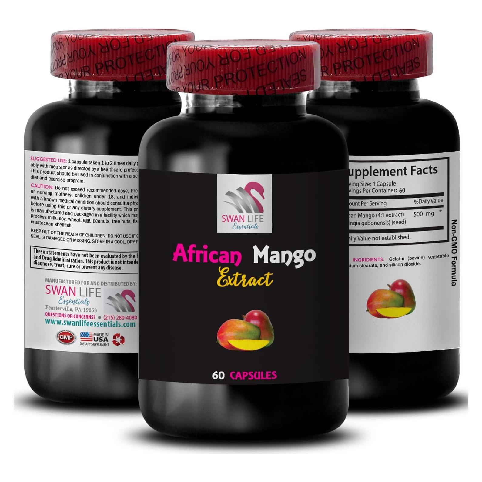 Suplemento de Mango Africano SWAN LIFE 85g - Extracto Natural