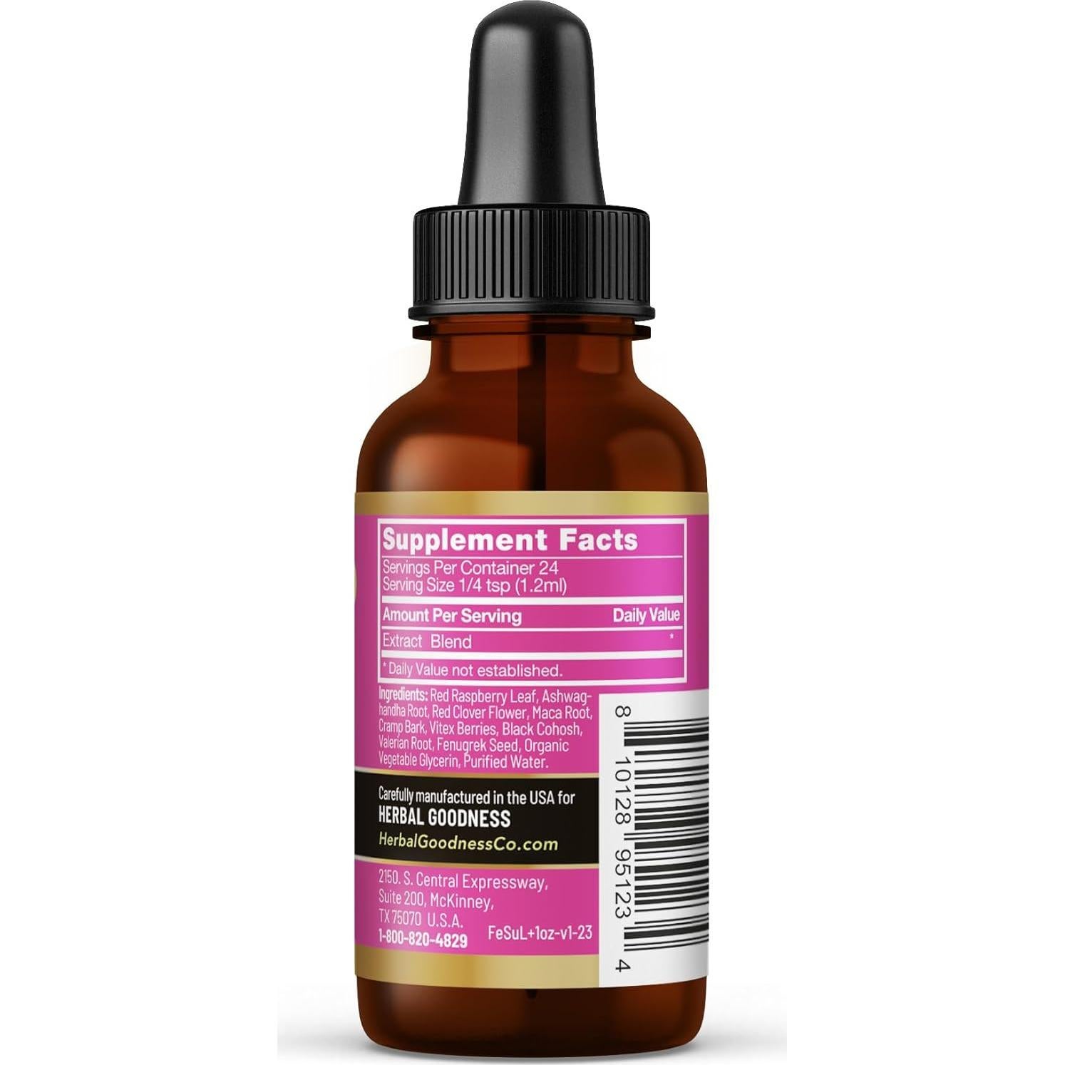 Suplemento Herbal Goodness 30 ml - Soporte Femenino Natural