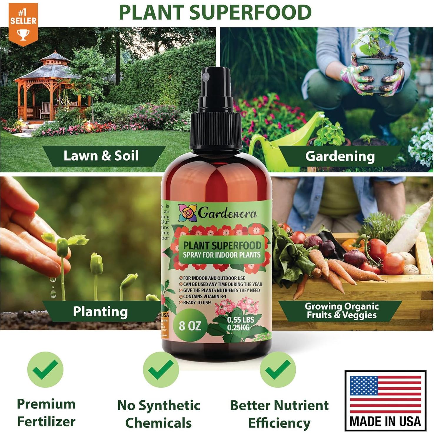 Fertilizante Orgánico Gardenera para Plantas Serpiente 226.8g