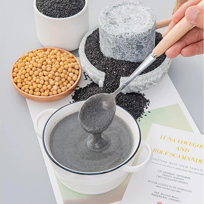 Polvo de Sésamo Negro 500g - MushroomStorm, Sin Azúcar, Nutritivo