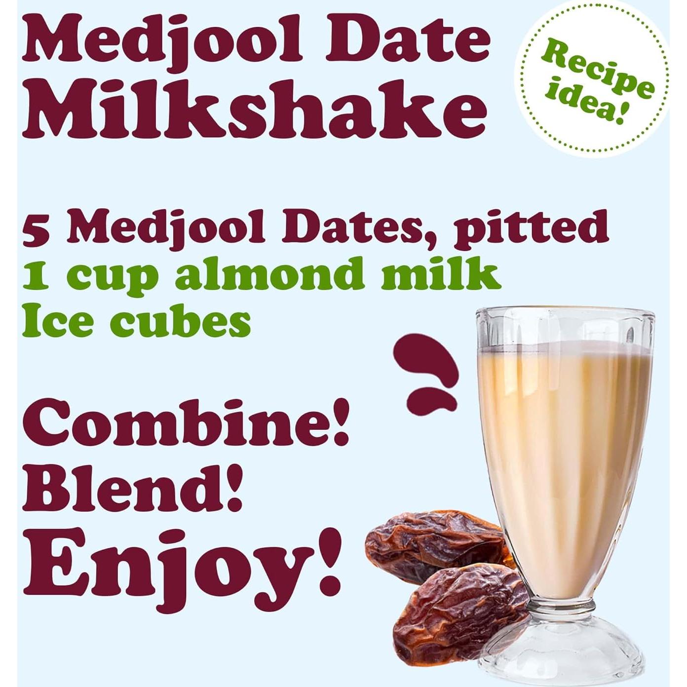 Dátiles Medjool 907g Food to Live - Crudos, Veganos, No GMO