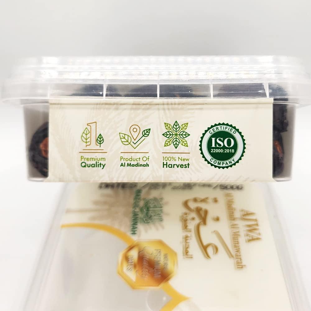 Dátiles Ajwa Premium 500g - Halal, Vegano, Sin Gluten