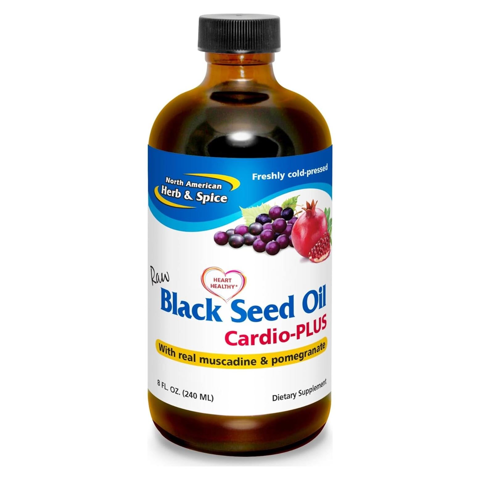 Aceite de Semilla Negra Cardio-Plus North American Herb 236 ml - Salud Cardíaca